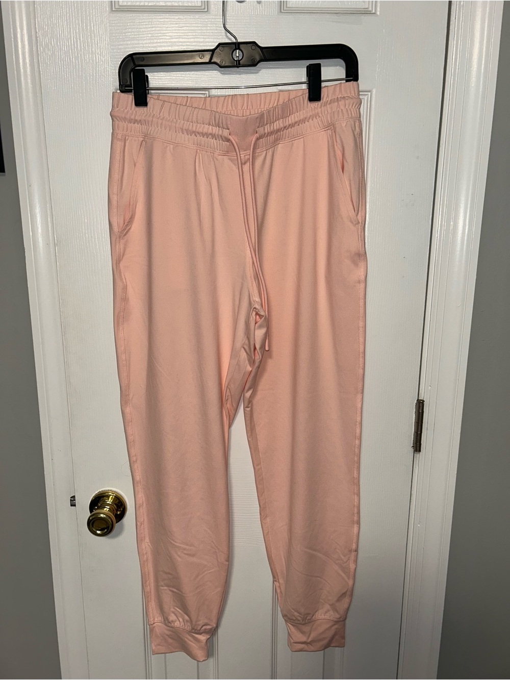 Fabletics Light Peach Jogger Pants